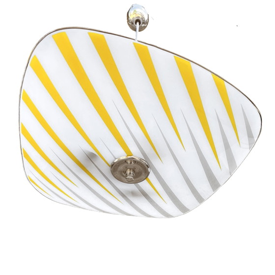 Image 1 of Brusel Napako Czechoslovakia Style Ceiling Lamp 1960s