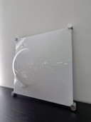 Martinelli Luce Bolla 50 – plafoniera dal design vintage – anni '70/'80 – convertita a E27
