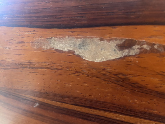 Image 1 of Portagiornali di metà secolo in palissandro e cromo