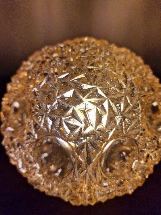 Lámpara de mesa Mid-Century Leclaire & Schäfer. – Lámparas de mesa, Glass, Metal (photo 7 of 8)