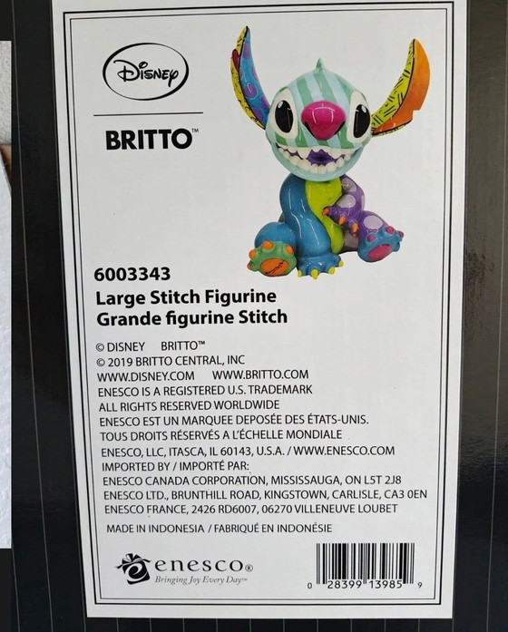 Disney by Romero Britto, Large Stitch Figurine (3, Decorative Objects, Other, Multi Color (photo 15 of 15)