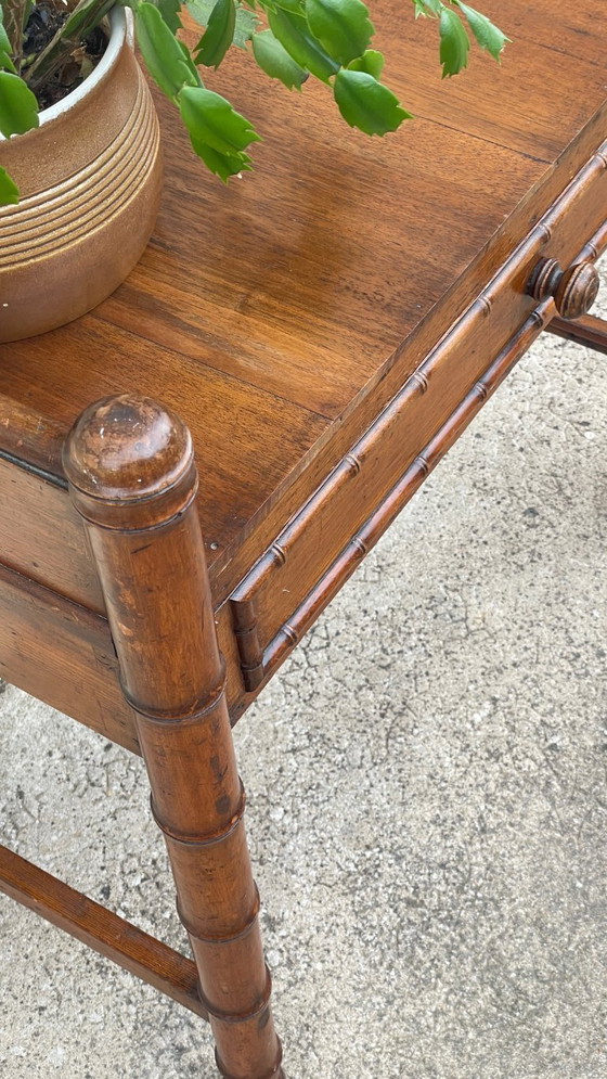 Image 1 of BUREAU Console 1900 dit BAMBOU