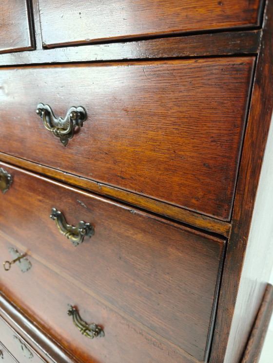 Image 1 of George III Country Tallboy / Chest on Chest