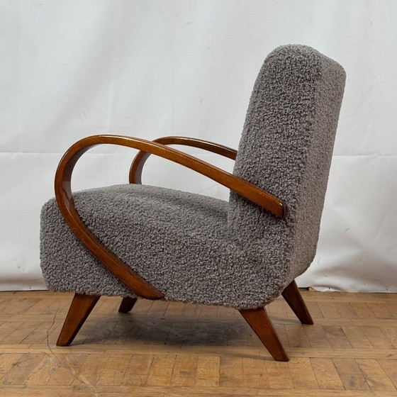 Image 1 of Pair of fully restored Frantisek Jirak art deco armchairs 1960s