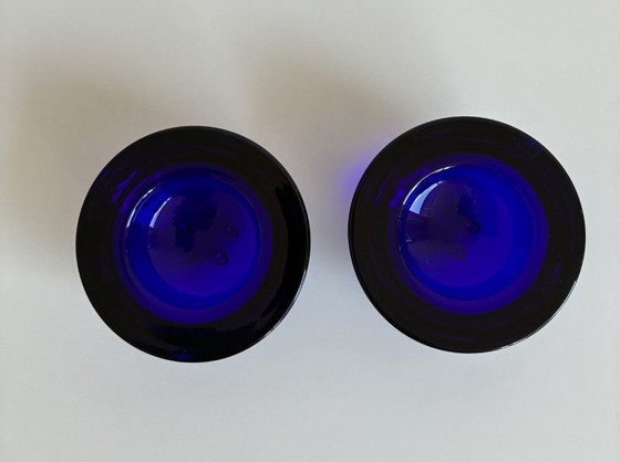 Iittala Ballo Azul Oscuro, Juego de 2 Piezas – Portavelas, Glass (photo 5 of 6)
