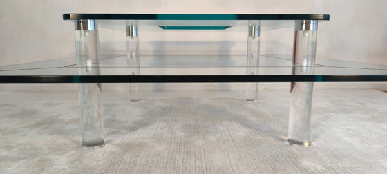 ✨💎 Marais International MTB110 — Eccezionale Tavolino da caffè in Altuglas e Vetro | Design Parigino 💎✨ (photo 12 of 20)