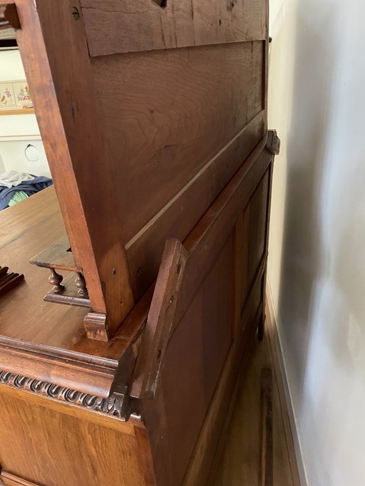 Antique cabinet with drawers from grandma's house
