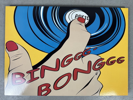 Image 1 of 2x Decorazione da parete vintage pop art - Deborah Azzopardi