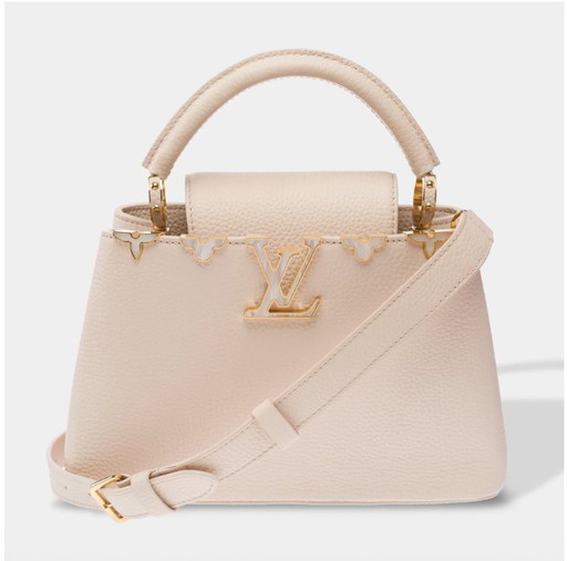 Sac LOUIS VUITTON Capucines en Cuir Rose - 103496