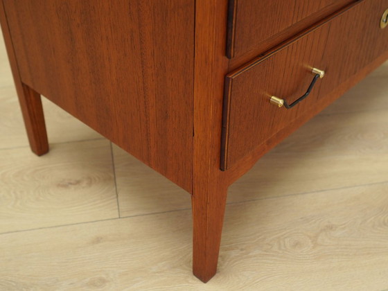 Image 1 of Cómoda de teca, diseño danés, años 70, producción: Dinamarca