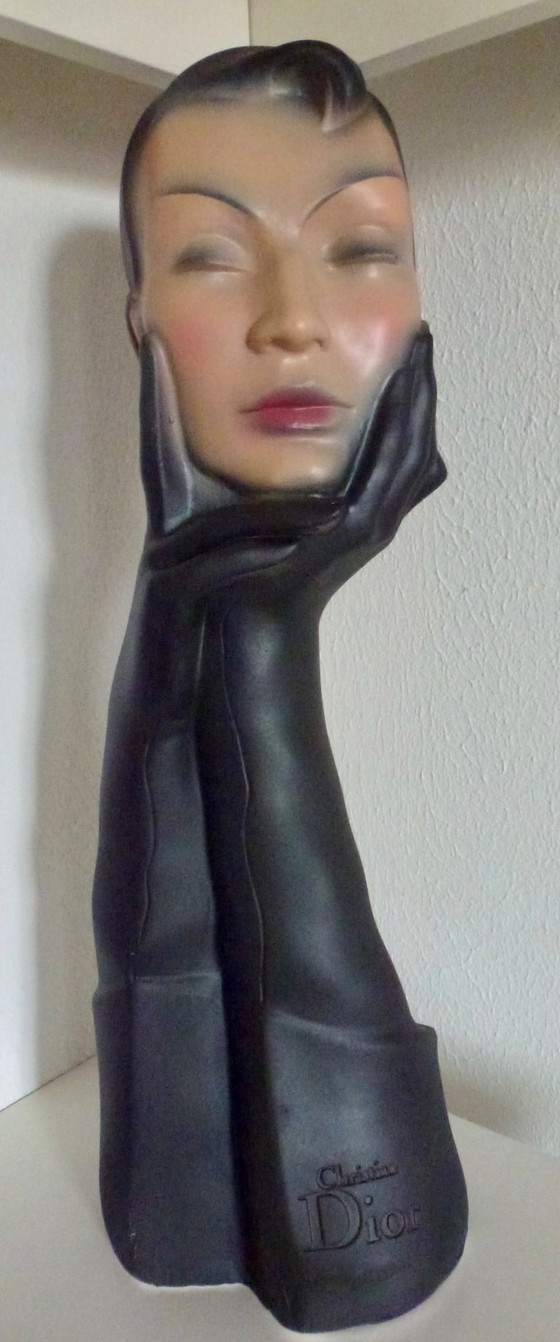 Image 1 of Busto di manichino vintage di Christian Dior.
