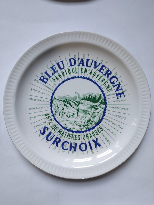 6 Käseplatten „Fromages de France“ aus St. Amand