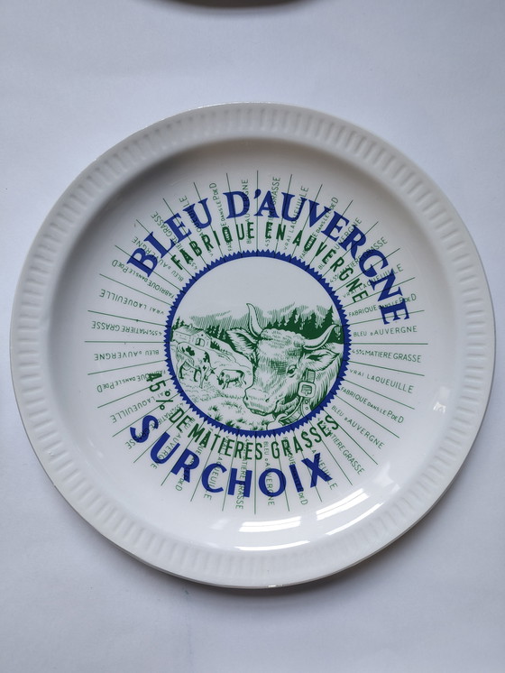 Image 1 of 6 platos de queso 'Fromages de France' de St Amand