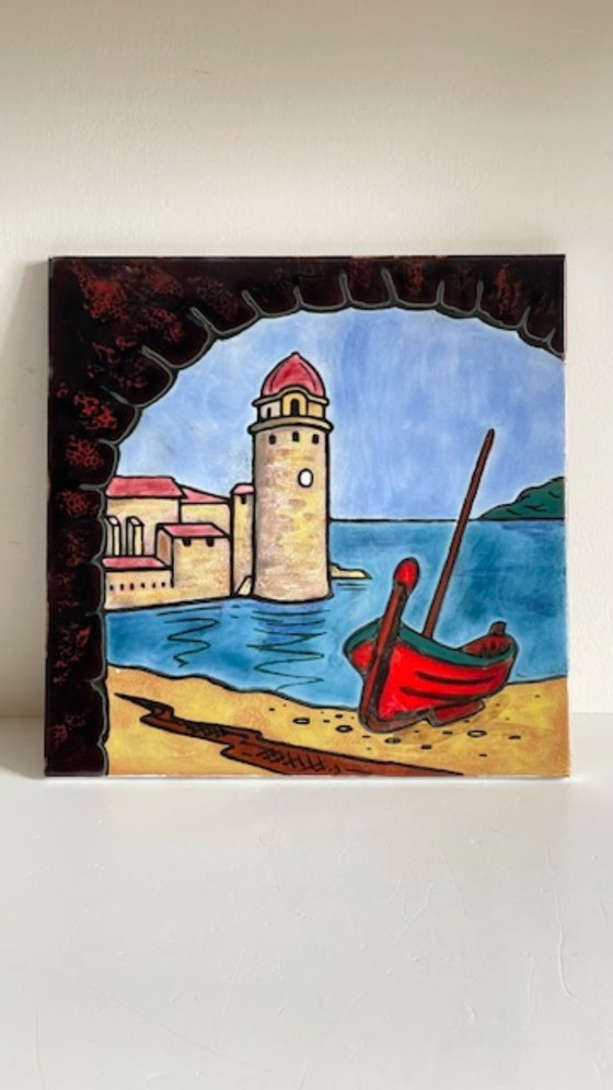 Image 1 of Decorazione murale in ceramica vintage