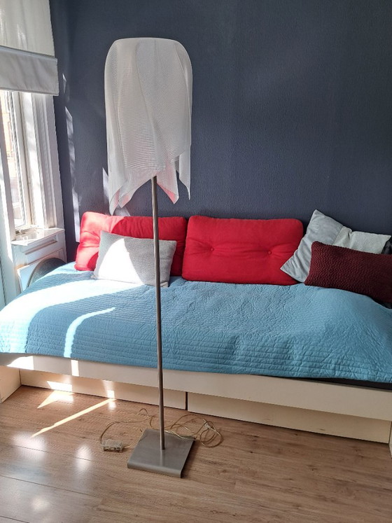 Staande Design Lamp – Vloerlampen, rvs, Plexiglass (photo 6 of 6)