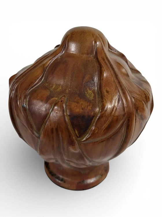 Scultura in arenaria / Puisaye / Lucien Arnaud / Art Nouveau – Sculture, Porcelain, Ceramic (photo 5 of 8)