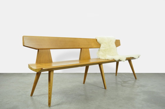 Image 1 of Dänische handgefertigte Vintage-Bank von Jacob Kielland-Brandt, 1960er Jahre