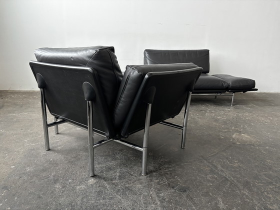 Image 1 of Divano vintage Dema Rataplan, poltrona in pelle