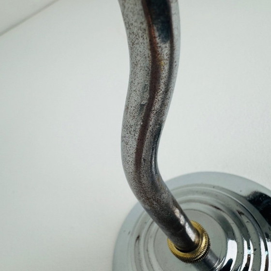 Image 1 of ANCIENNE APPLIQUE METAL ET VERRE vintage 1950