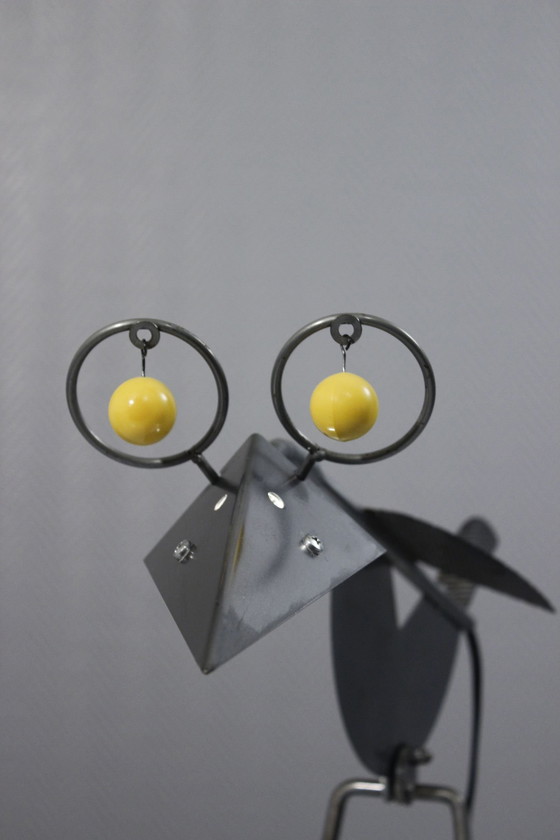 Image 1 of Yvan Pestalozzi "Lozzi" - Lampada Raven Serie Birdie 1992 Ed. Lacri Italia 1995