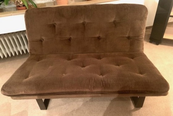 Image 1 of Divano C683 Kho Liang Le Artifort Cord Vintage Mid-Century Divano a 2 posti