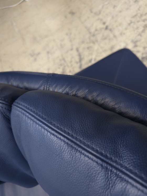 Image 1 of De Sede ds 165 Azul L Sofá Desede Sofá de diseño Sofá funcional Hugo de Ruiter