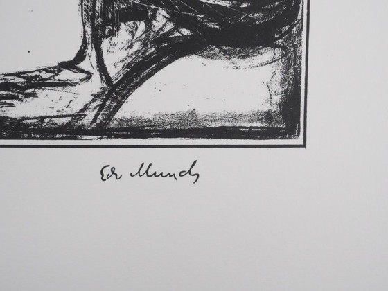 Edvard MUNCH : Les Trois Âges de la Femme, Lithographie Signée – Lithographies et sérigraphies, Paper (photo 3 of 10)