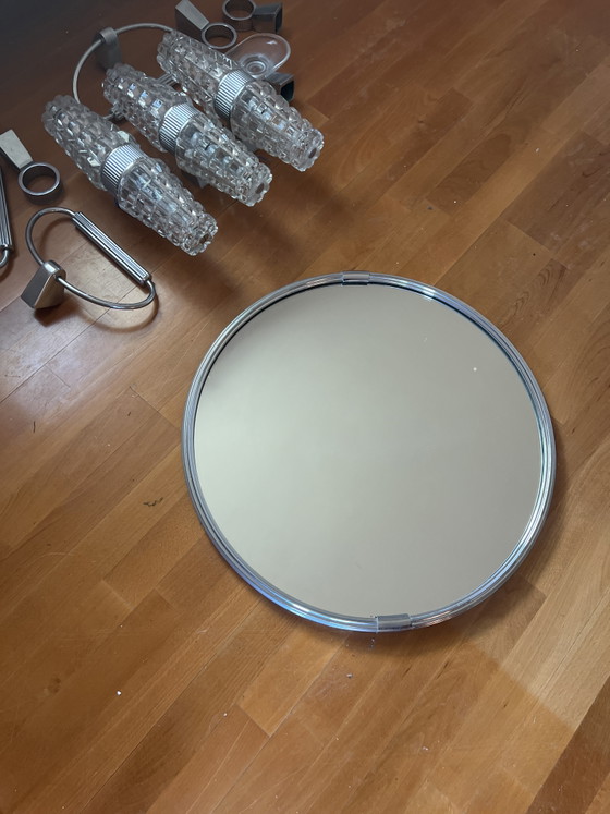 Image 1 of Vintage badkamer accessoires complete set
