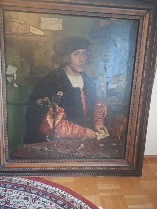 Rare artwork on wood