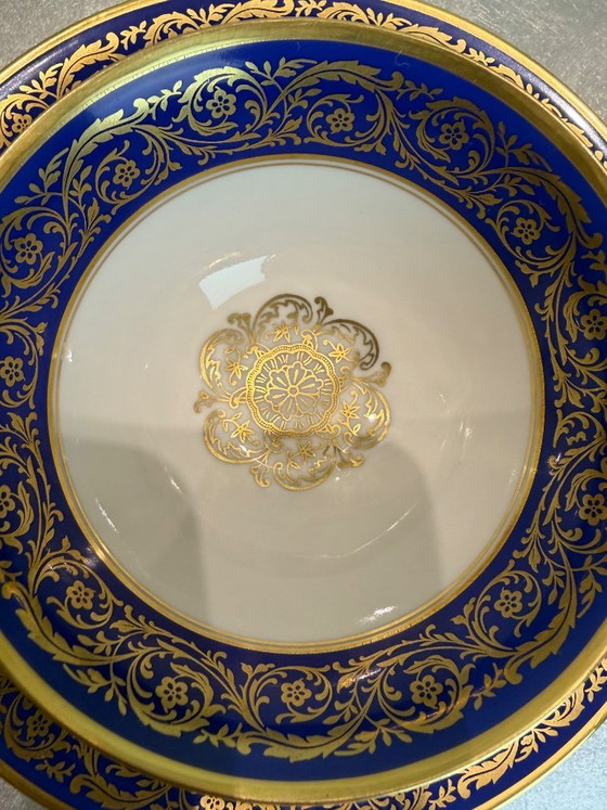 Original Tirschenreuth Bavaria Germany – Decor 943/2 – Shape 1300 – Real Cobalt – Gold Decor – Tea/Coffee (photo 6 of 10)