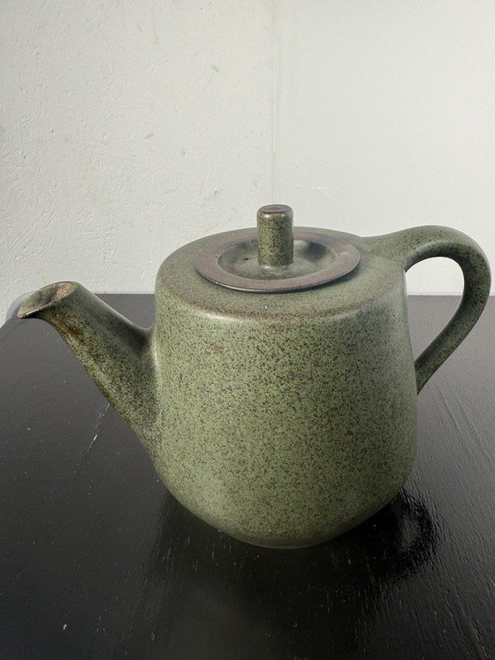 Image 1 of Zaalberg Pottery Teapot - Vintage