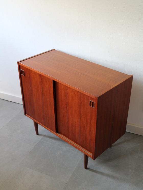 Image 1 of Credenza vintage di N.P. Nielsen con 3 cassetti