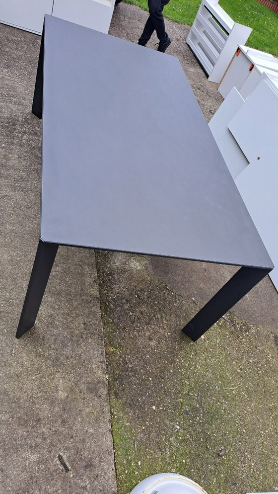 Image 1 of B&B Italia Alma – Dining Set: 2 Tables + 12 Leather Chairs (Roberto Barbieri)