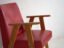 Poltrone rosse stile vintage (c.1960). Set di 2 pezzi – Retro (photo 39 of 40)