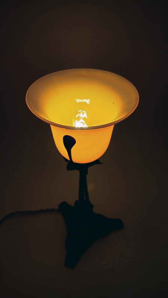 Image 1 of Lampe tulipe Art nouveau Loetz - Powolny