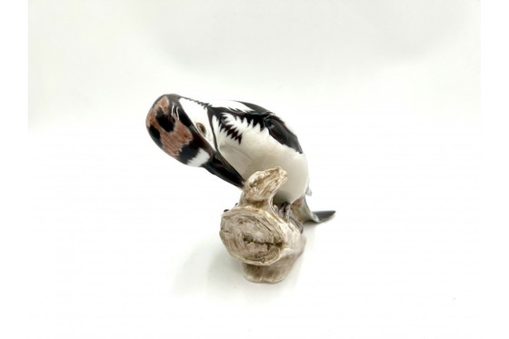 Image 1 of Statuetta di picchio in porcellana, Bing & Grondahl, Danimarca, anni 1970/80.