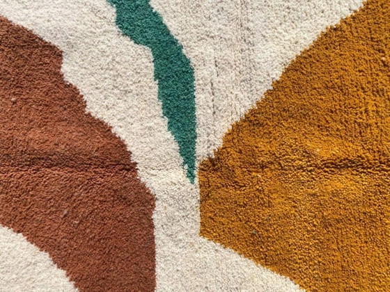 Image 1 of Tapis en laine pure fait main 