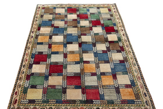Image 1 of Tapis nomade Gabbeh 206 x 133 cm