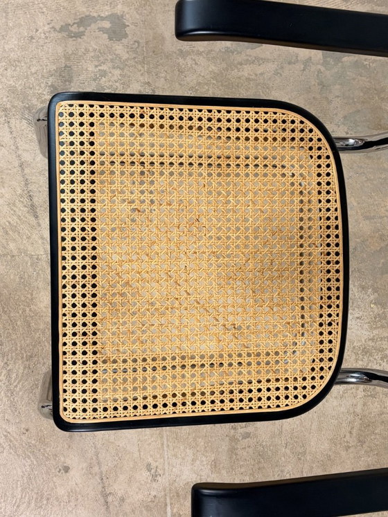 Image 1 of S64V Cantilever fauteuil van Marcel Breuer voor Thonet, set van 3