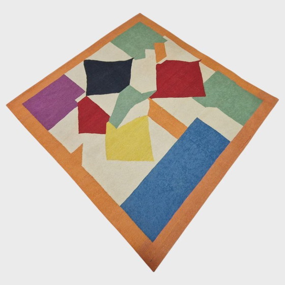 Henri Matisse L'Escargot Handwoven Tapestry | Limited Edition Wool Rug (80 × 83 in) – Rugs & carpets (photo 8 of 10)