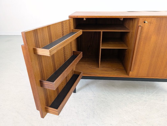 Image 1 of Sideboard Atlas Silkeborg Møbelfabrik refrigerator Bernadotte teak