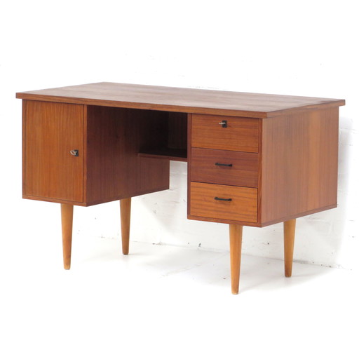 Vintage bureau van teak