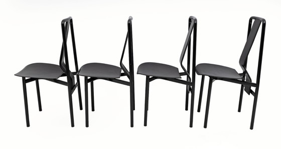 Image 1 of Irma Design Chairs by Achille Castiglioni for Zanotta, 1970s, Set of four