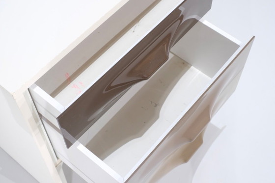 Image 1 of Bedside table "DF2000" by Raymond Loewy for Doubinsky Frères, France, 1960s.