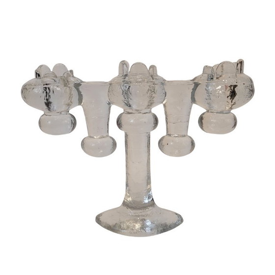 Image 1 of „Krone“ Kerzenständer, Uno Westerberg für Pukeberg, 70er Jahre – Schweden