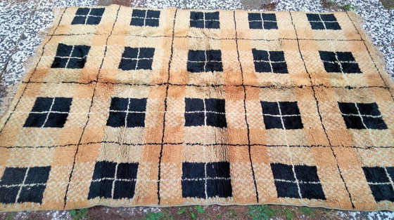 Image 1 of Handgeknoopt Berber tapijt wol 197x135cm