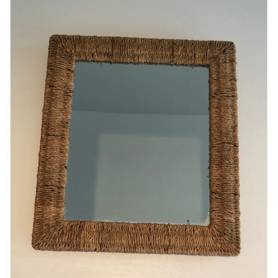 Image 1 of Vintage rope wall mirror, 1970