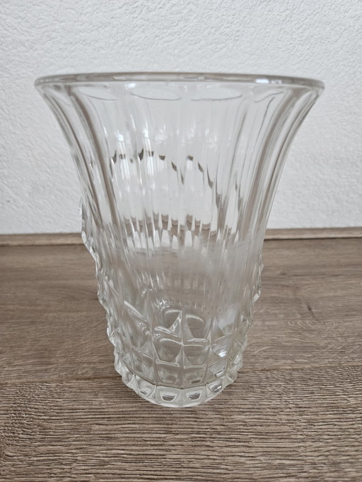 Val Saint Lambert Vase Art-Deco Luxval Sammlung Gabriel 1935