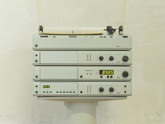 Image 1 of BRAUN "Atelier" Hi-Fi system, Dieter Rams, 1980s, Vintage