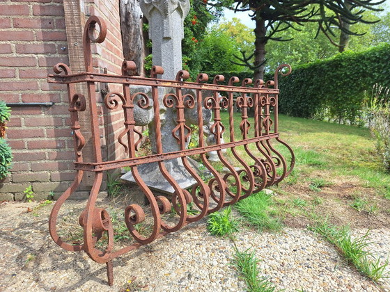 3x Wrought Iron Balcony France – Decorative Objects (photo 8 of 10)